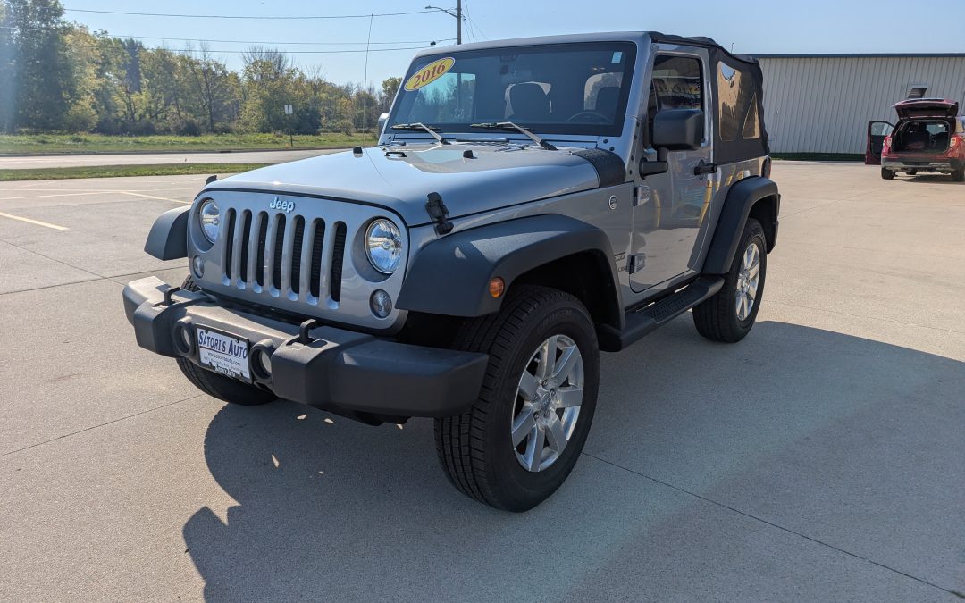 2016 Jeep Wrangler Sport S