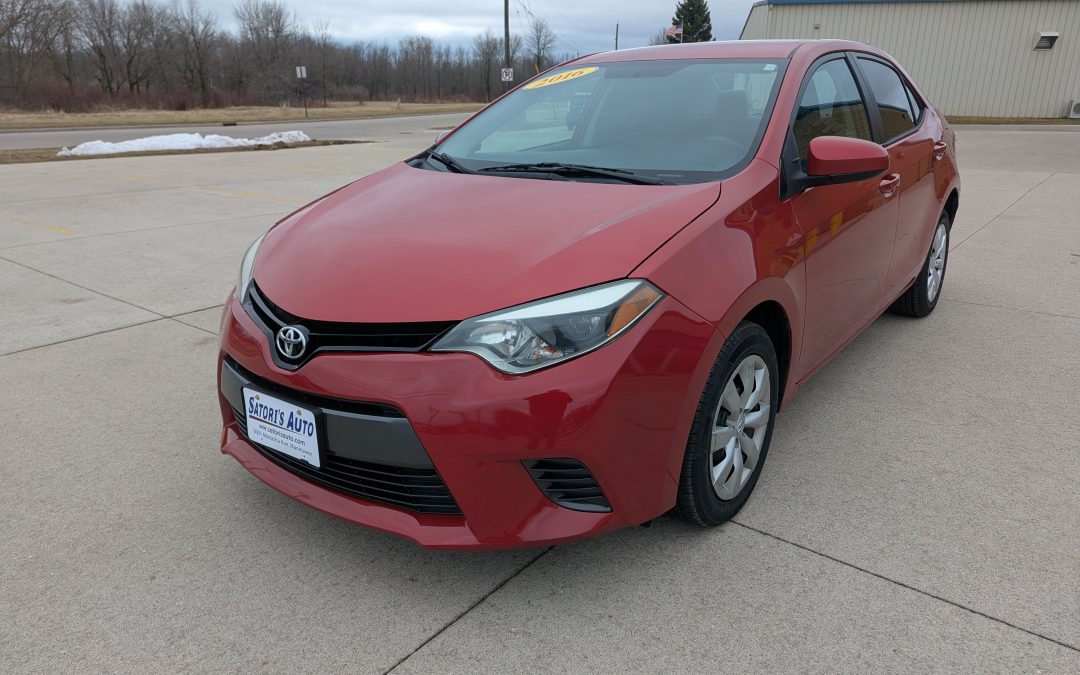 2016 Toyota Corolle LE
